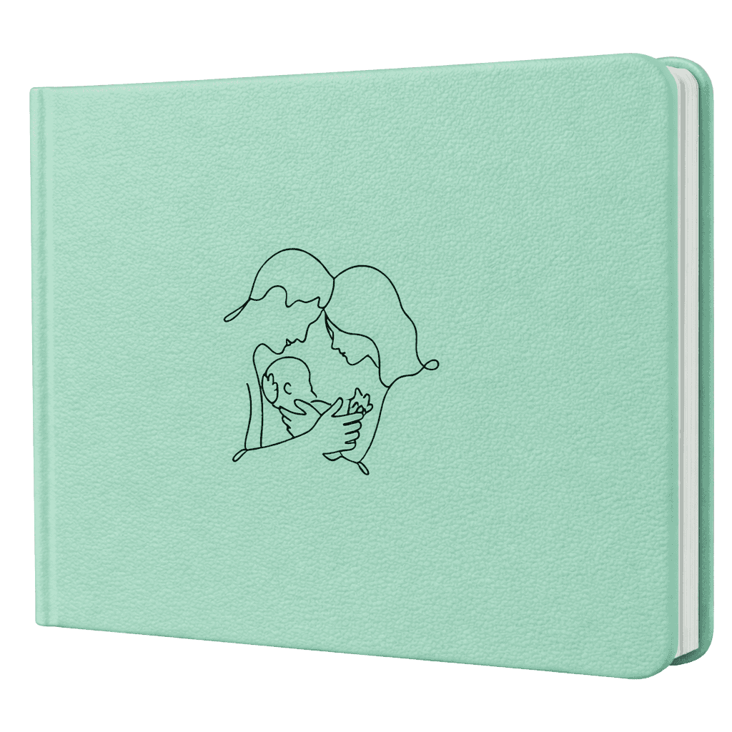 Album 20x30 Familie, piele ecologica, cu gravare cu 40 de pagini